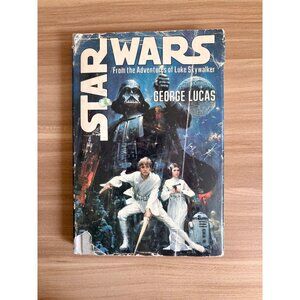 STAR WARS George Lucas 1976 Book Club Edition BCE 1st Printing S33 HBDJ
